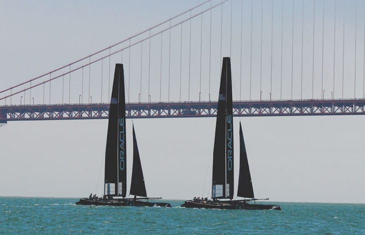 AC45s at the Golden Gate Oracle