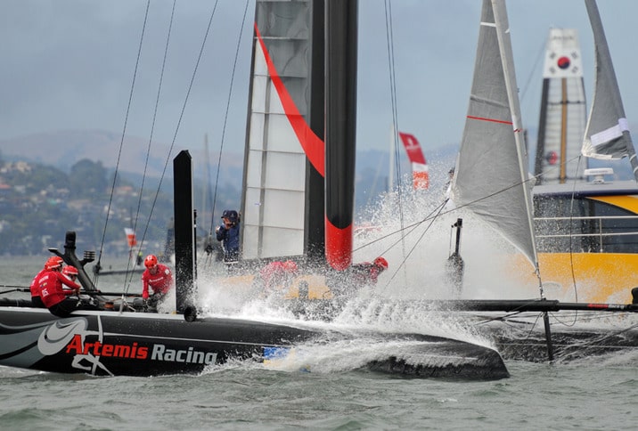 Artemis Racing on San Francisco Bay