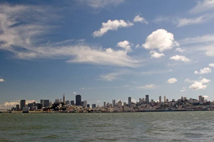 Cloud Show Over San Francisco