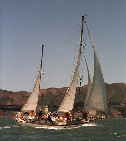 Crew On Sailboat