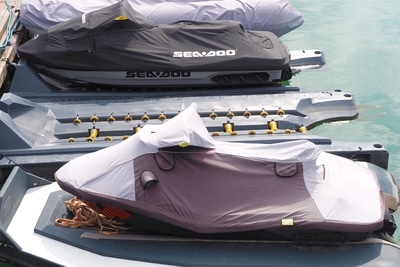 Custom made canvas boat covers Sausalito
