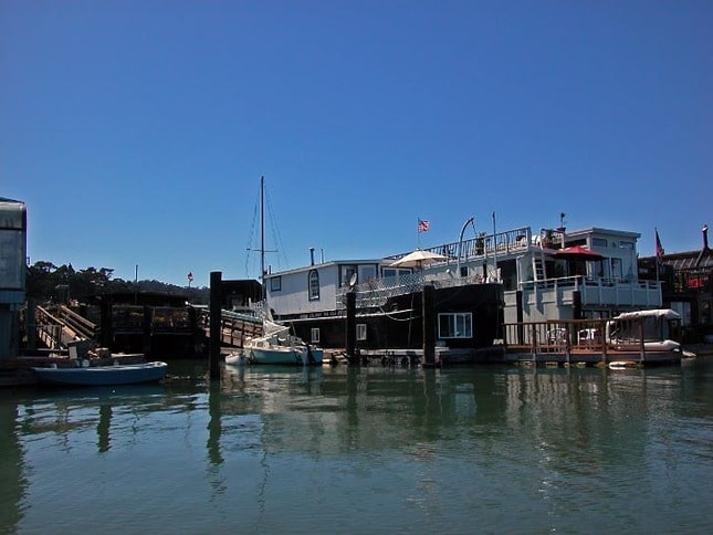 Eclectic Sausalito Houseboats