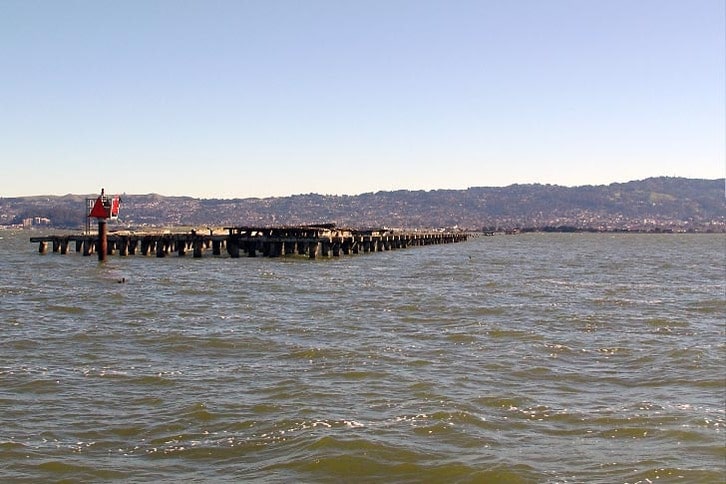 End of the Old Berkeley Pier