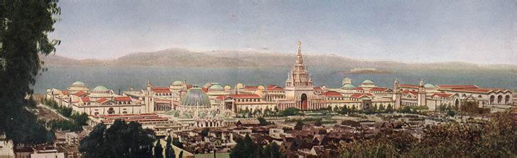 Exhibit Palaces at Panama Pacific Exposition