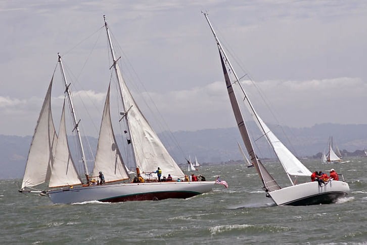 Master Mariner's Regatta Close Up Two Boats