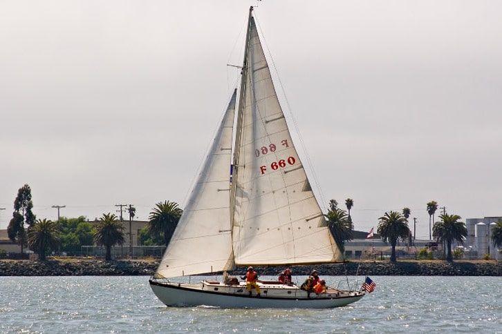 Medium Sized Sailboat