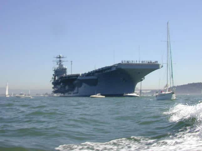 Military Aircraft Carrier Ship