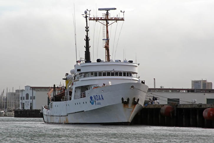 NOAA's 52-Meter Oceanography Ship David Starr Jordan