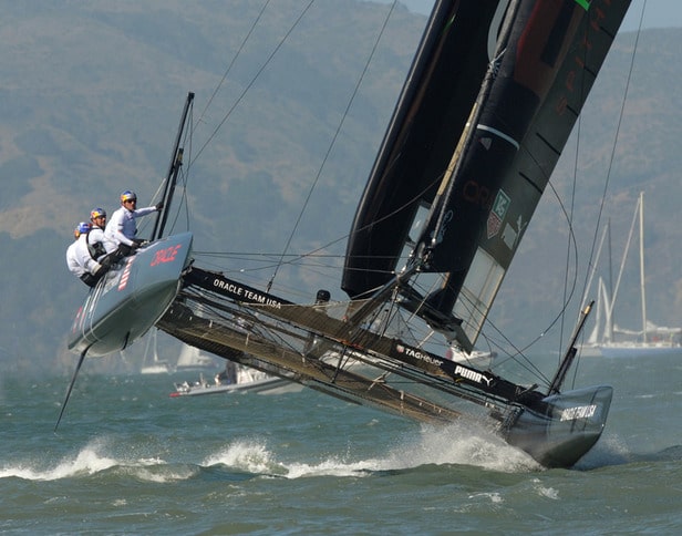 Oracle Team USA Coming at You