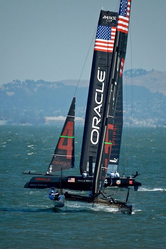 Oracle vs. Oracle in America's Cup SF Bay