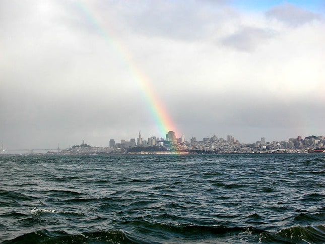Rainbow Over San Francisco