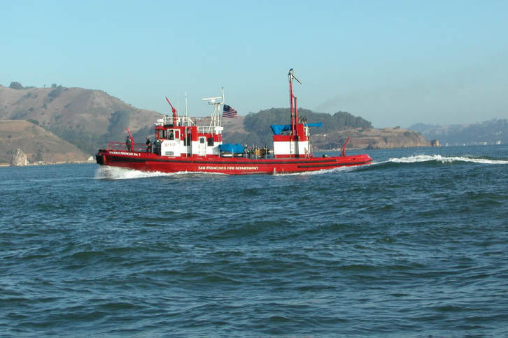 San Francisco Fire Department Boat