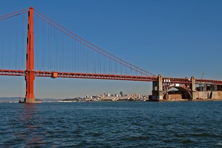 San Francisco Viewed Through the Gate