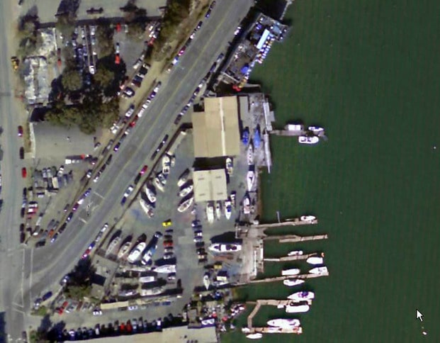 SF Boatworks and The Ramp Aerial