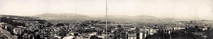 Site of Panama-Pacific Exposition Before Construction