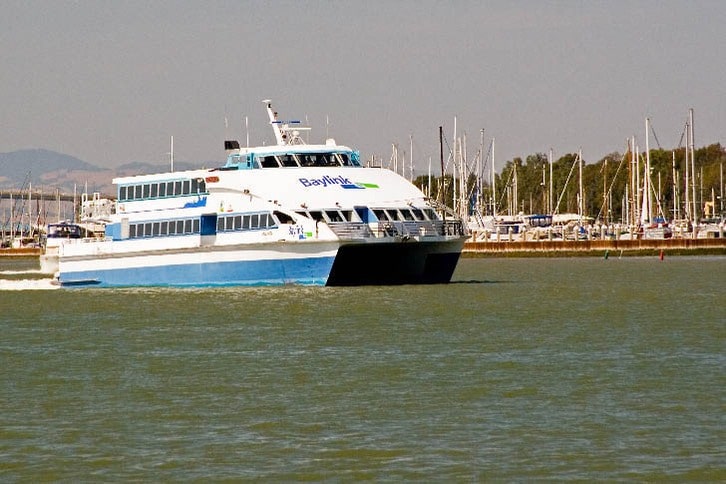 Solano, a High-Speed Ferry Leaving Vallejo