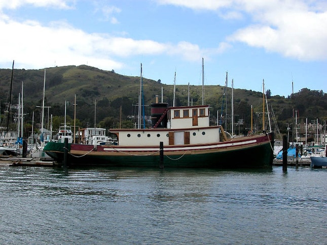 Tug Turned Houseboat 2