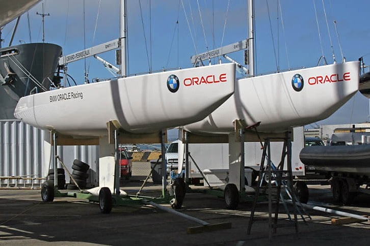 USA 71 and USA 76, BMW Oracle Racing's 24-meter America's Cup Yachts