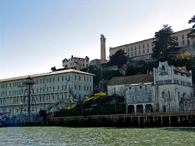 West Side of Alcatraz