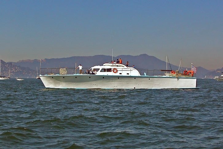 World War II Boat Converted to Yacht