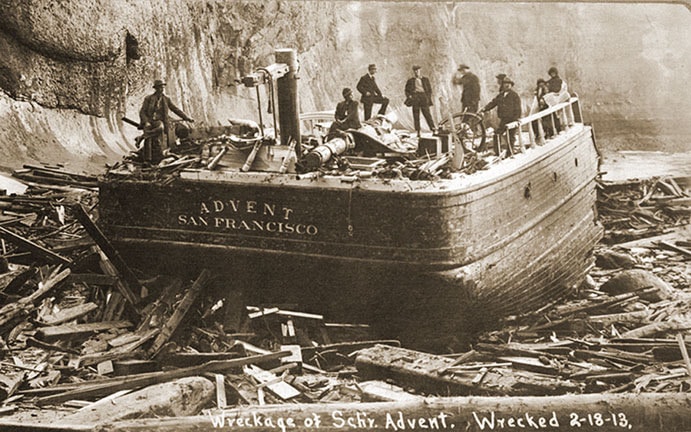 Wreck of the Schooner Advent