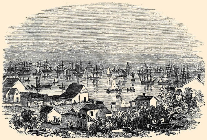Yerba Buena Cove, Winter of 1849-1850